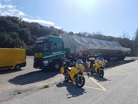 Equipage motos - Guidage d'un convoi - Occitanie